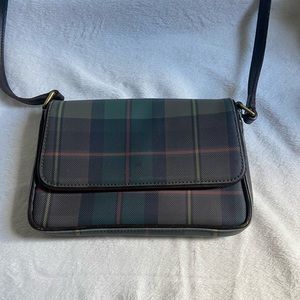 Ralph Lauren Plaid Crossbody Bag